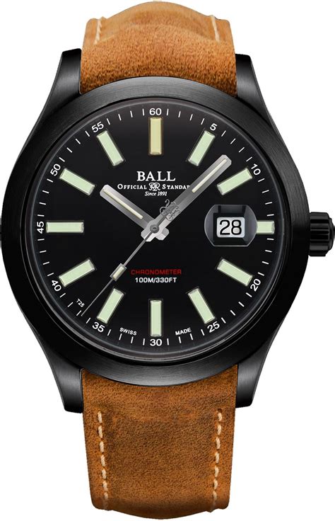 ball green beret watch.